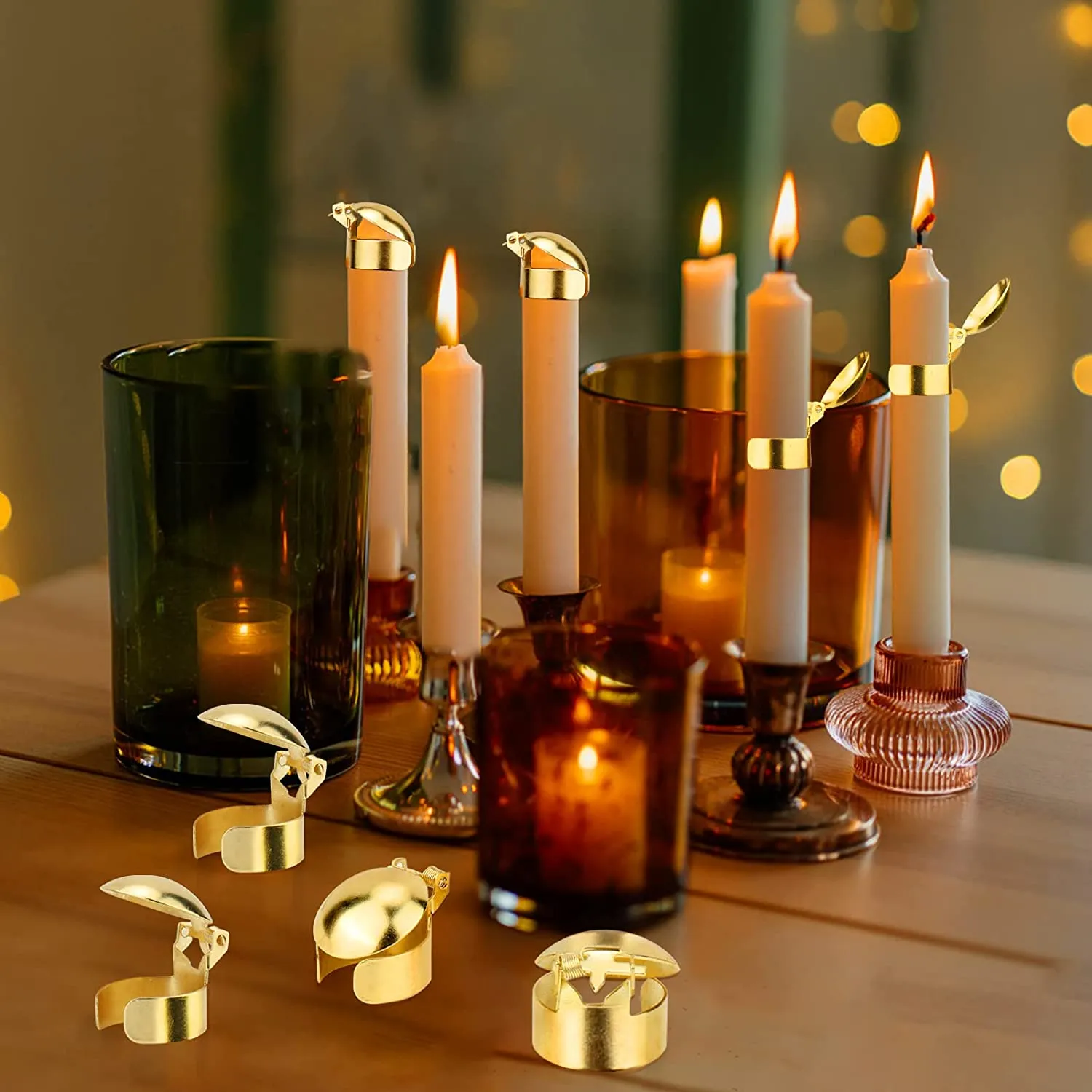 Automatic Candle Extinguisher / Vintage Candle Decor